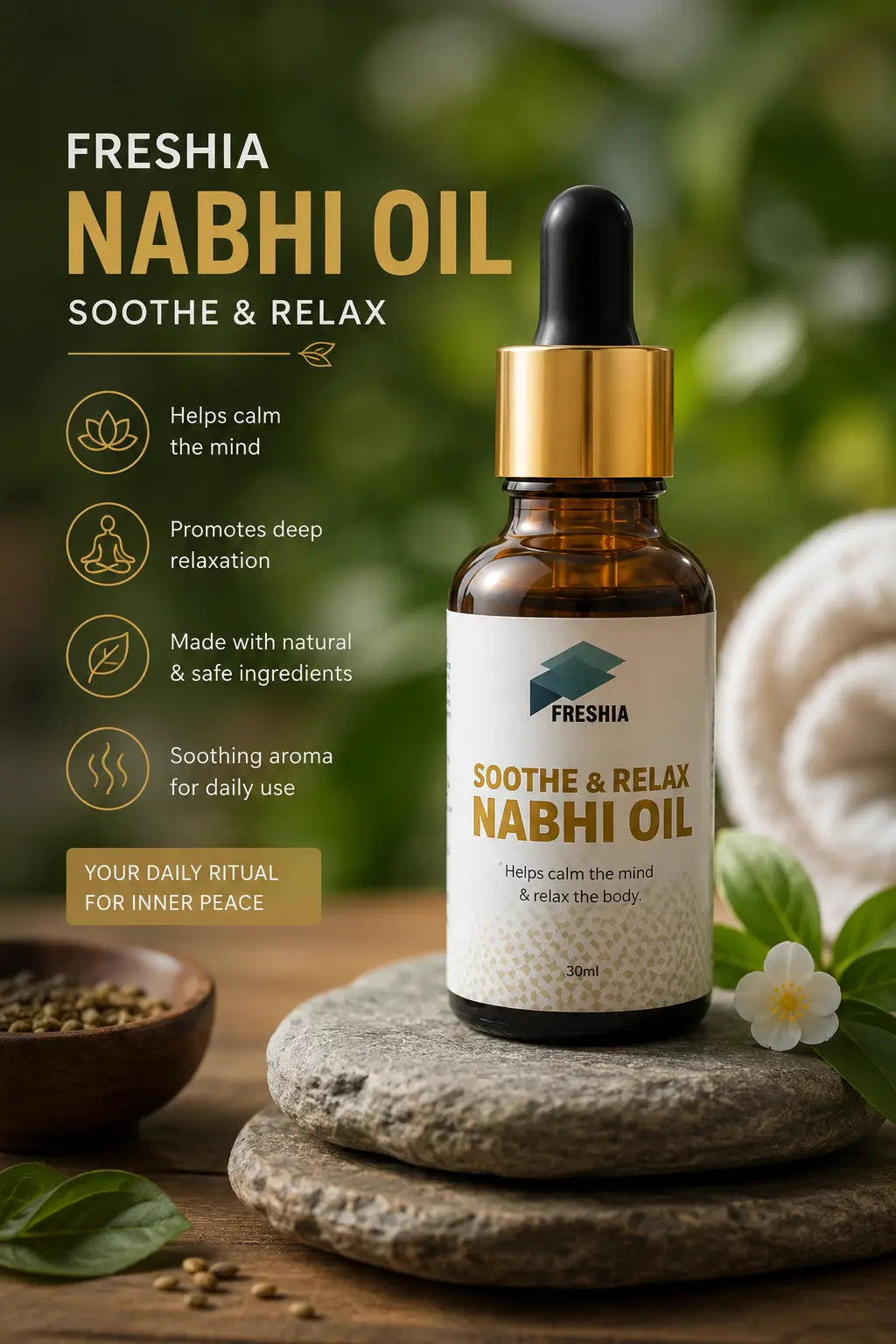 Sleep Inducing Stress Relief Nabhi Oil
